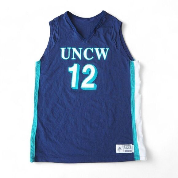 Adidas North Carolina at Wilmington UNCW Seahawks Basketball Jersey Women's 2XL - Picture 1 of 6
